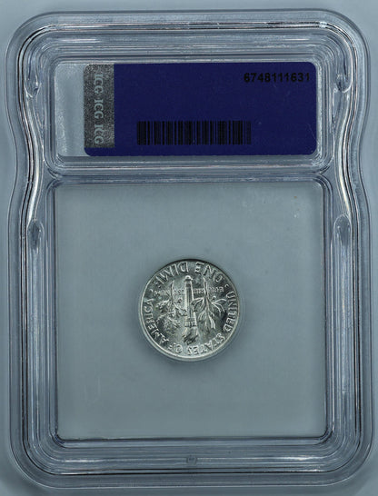 1961 Roosevelt Dime 10c - ICG Brilliant Uncirculated BU