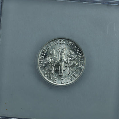 1961 Roosevelt Dime 10c - ICG Brilliant Uncirculated BU