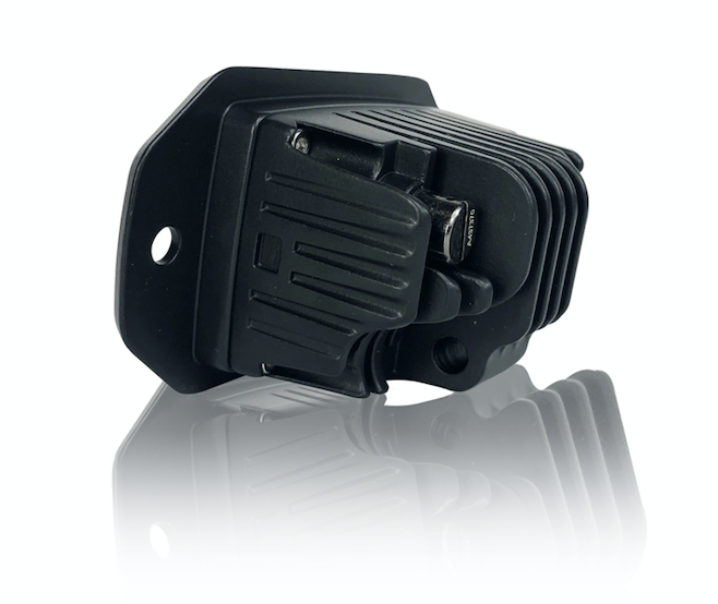 2 Inch Black Marine LED Spreader Light - Pro Series 3.0 | Scene (20W)