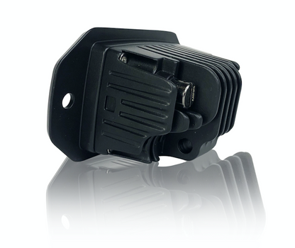 2 Inch Black Marine LED Spreader Light - Pro Series 3.0 | Scene (20W)