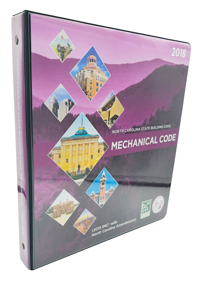 2018 North Carolina State Building Code Mechanical Code