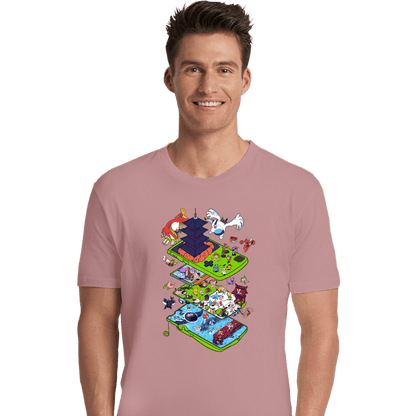 Premium Shirts, Unisex / Small / Pink