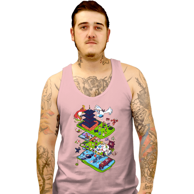 Tank Top, Unisex / Small / Pink