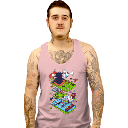 Tank Top, Unisex / Small / Pink