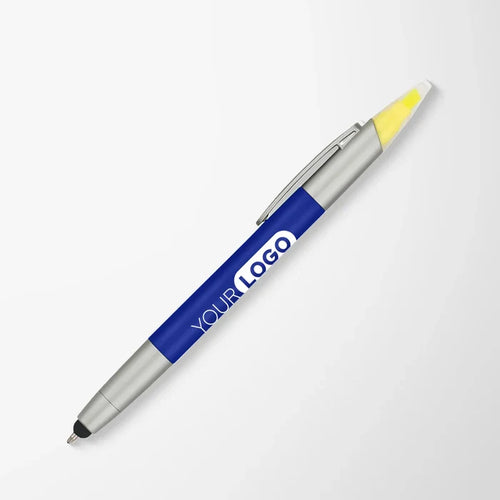 3-in-1 Stylus Pen with Highlighter