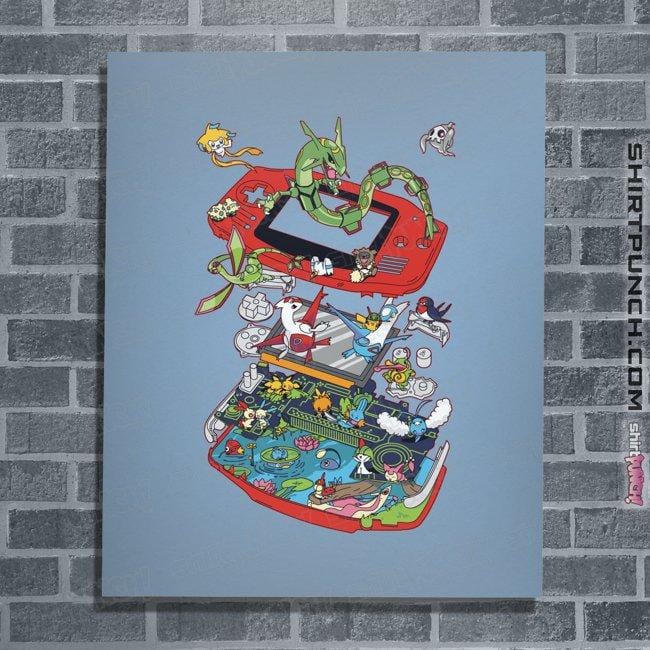 Posters / 4"x6" / Powder Blue