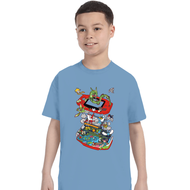 Daily_Deal_Shirts T-Shirts, Youth / XS / Powder Blue 3rd Gen Advanced