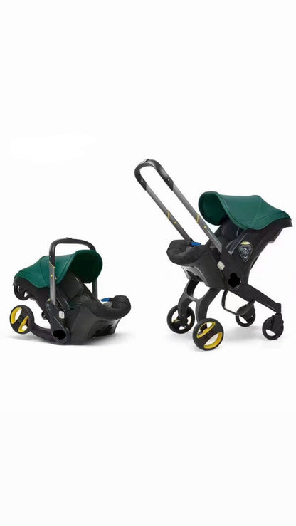 4-in-1 Convertible Car Seat to Stroller
