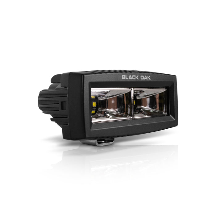 4 Inch Black Marine LED Spreader Light - Pro Series 3.0 | Scene (40W)
