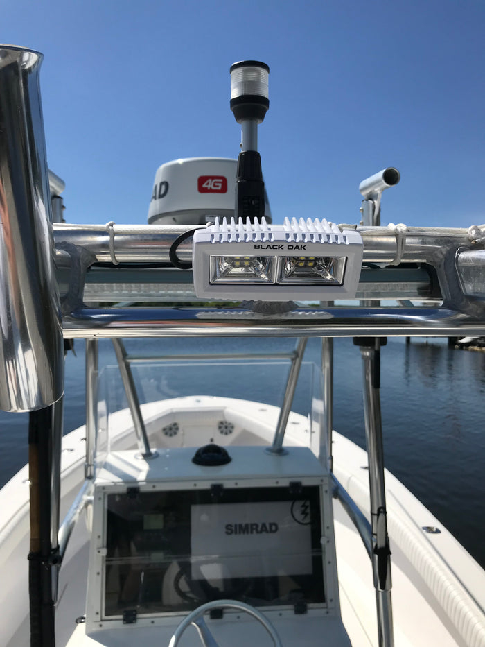 4 Inch Marine LED Spreader Light - Pro Series 3.0 | Scene (40W)