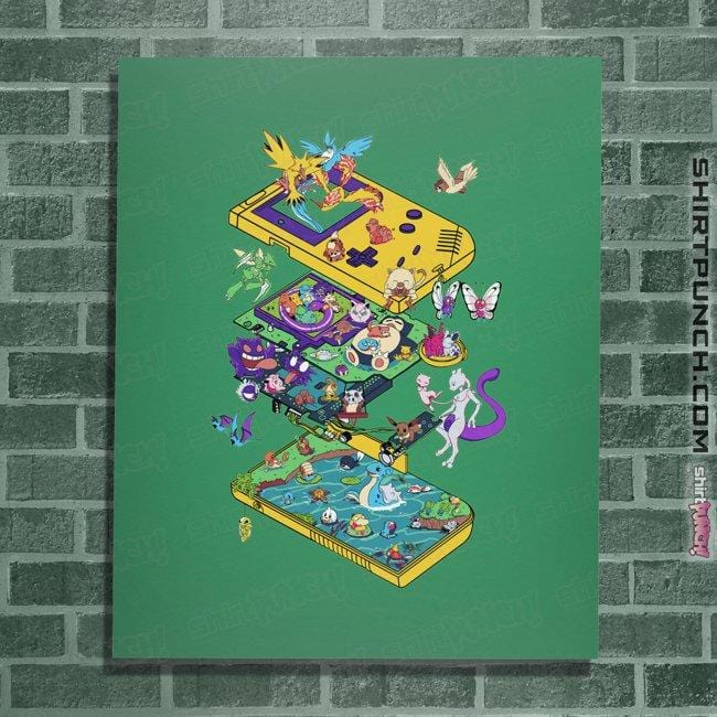 Posters / 4"x6" / Irish Green