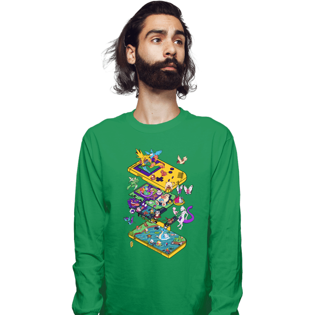 Long Sleeve Shirts, Unisex / Small / Irish Green