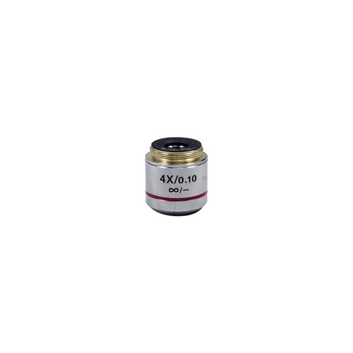 4X Infinity Achromatic Objective, SKU BM02523211, three quarter front view