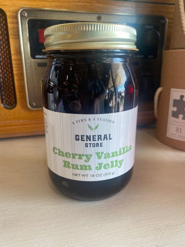 Cherry Vanilla Rum Jelly