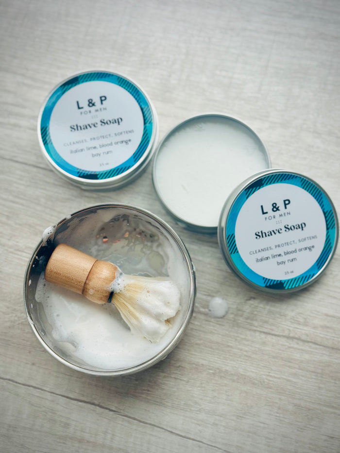 Shave Soap Tin