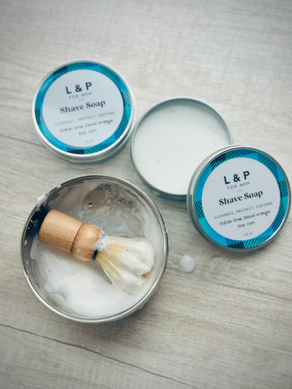 Shave Soap Tin