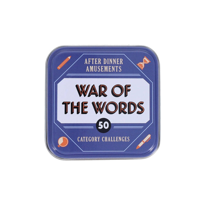 After Dinner Amusements: War of the Words