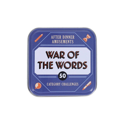 After Dinner Amusements: War of the Words