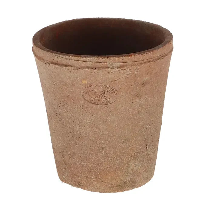 Aged Terracotta Round Flower Pot
