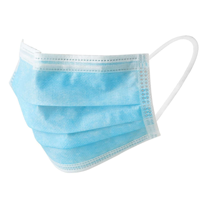 Almine 3-Ply Face Mask One Size 10ct Light Blue