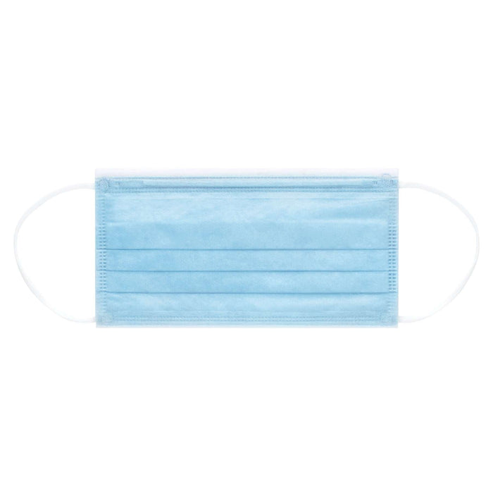 Almine 3-Ply Face Mask One Size 10ct Light Blue