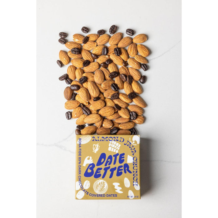 Almond Java Crunch | Chocolate Covered Dates