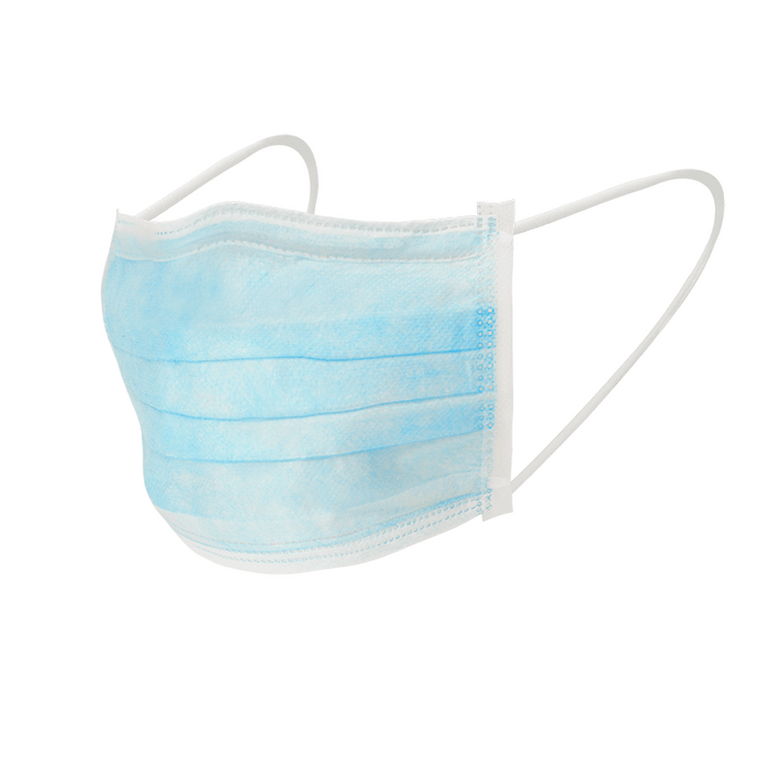 Annie Sterile Face Mask One Size, 10 Count, Light Blue