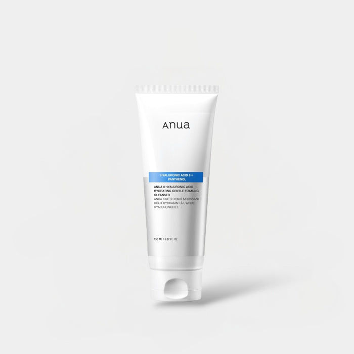 Anua 8 Hyaluronic Acid Hydrating Gentle Foaming Cleanser 150ml أنوا منظف رغوي لطيف ومرطب بحمض الهيالورونيك 8 - Princess Cosmetics Qatar