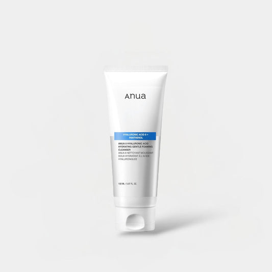 Anua 8 Hyaluronic Acid Hydrating Gentle Foaming Cleanser 150ml أنوا منظف رغوي لطيف ومرطب بحمض الهيالورونيك 8 - Princess Cosmetics Qatar