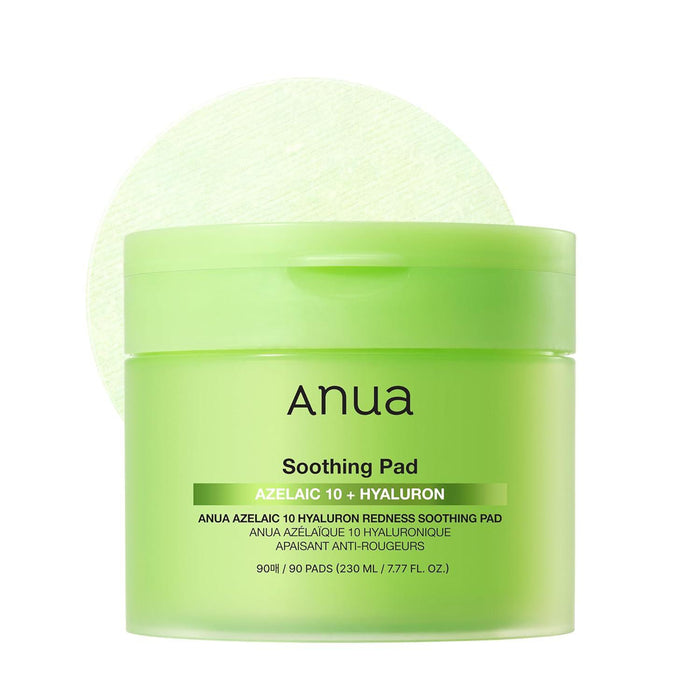 ANUA Azelaic Acid 10 Hyaluron Redness Soothing Pad 90 pads