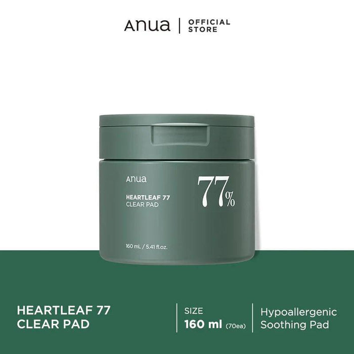 ANUA Heartleaf 77% Toner Pad 70 pads