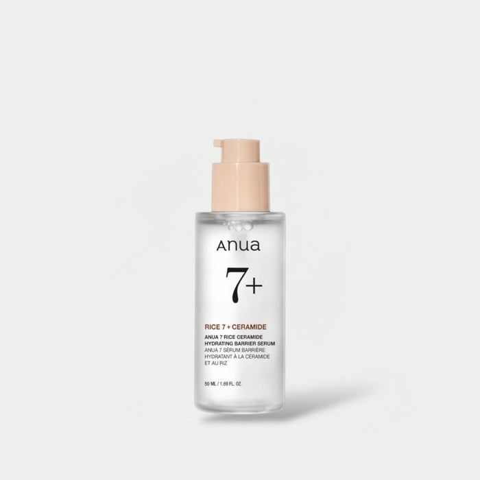 Anua Rice 7 Ceramide Hydrating Barrier Serum 50ml أنوا رايس 7 سيروم حاجز ترطيب السيراميد - Princess Cosmetics Qatar