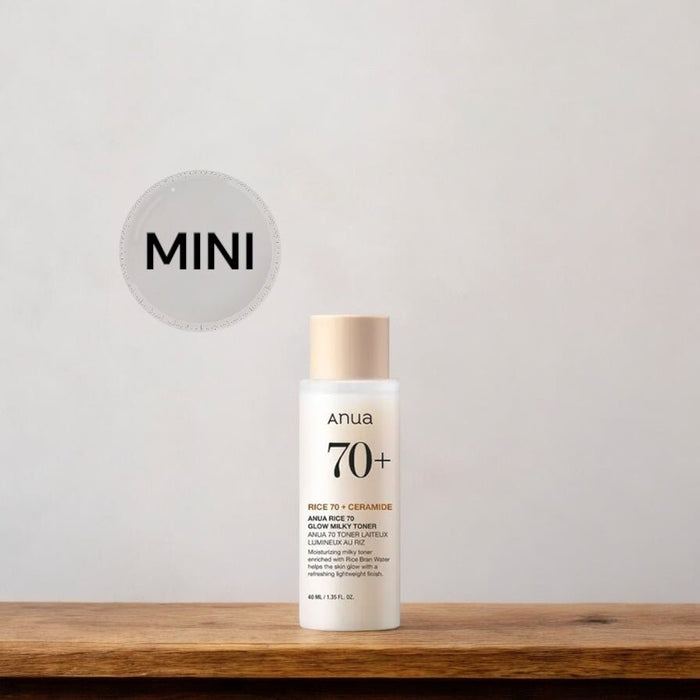 Anua Rice 70 Glowy Milky Toner أرز أنوا 70 تونر حليبي لامع - Princess Cosmetics Qatar
