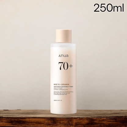 Anua Rice 70 Glowy Milky Toner أرز أنوا 70 تونر حليبي لامع - Princess Cosmetics Qatar
