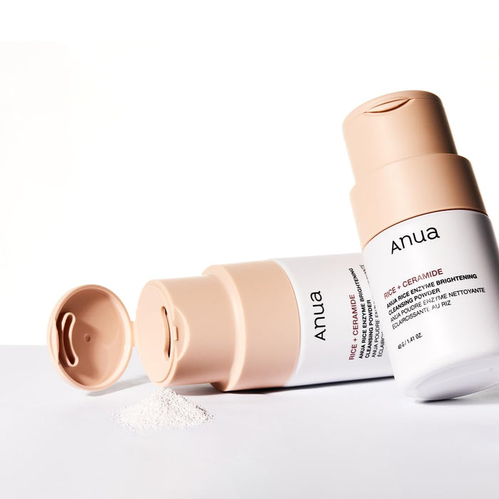 ANUA Rice Enzyme Brightening Cleansing Powder - valomoji veido pudra