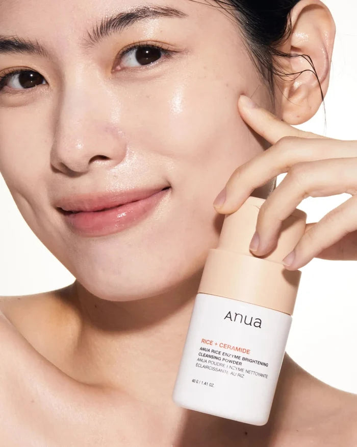 Anua Rice Enzyme Brightening Cleansing Powder 40g أنوا رايس إنزيم تفتيح مسحوق التطهير - Princess Cosmetics Qatar