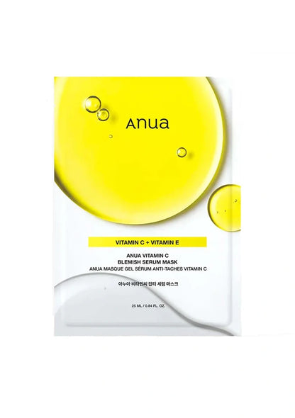 (BUY 10 SHEETS) ANUA VITAMIN C BLEMISH SERUM MASK