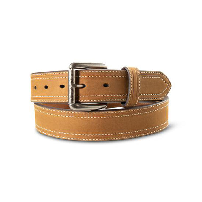 Ariat Double Stitched Debossed Belt Belts & Suspenders Ariat Med Brown 32