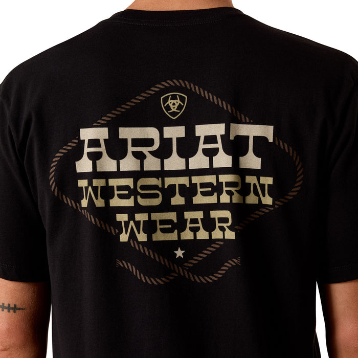 Ariat Men's Country and Western Lockup Classic Fit T-Shirt T-Shirts Ariat