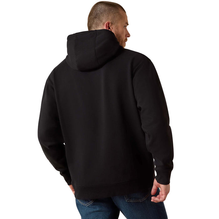Ariat Men's Embossed Logo Hoodie Sweatshirts & Hoodies Ariat