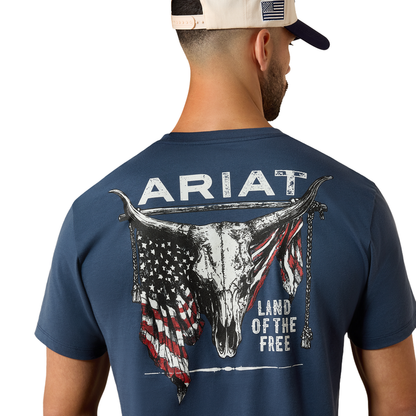 Ariat Men's Longhorn Patriot Bravery T-Shirt T-Shirts Ariat
