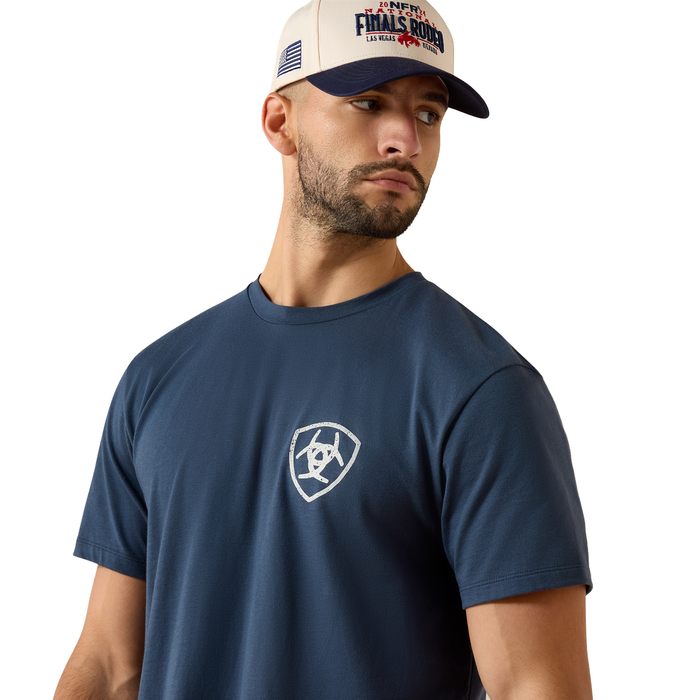 Ariat Men's Longhorn Patriot Bravery T-Shirt T-Shirts Ariat