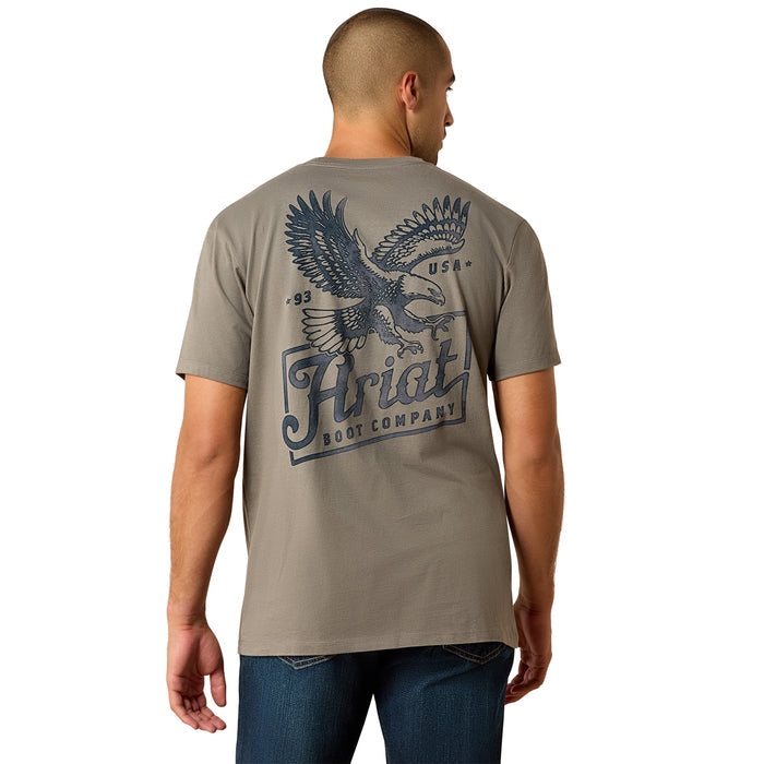 Ariat Men's Patriotic Classic Fit T-Shirt T-Shirts Ariat Smoked Pearl 2XL Reg
