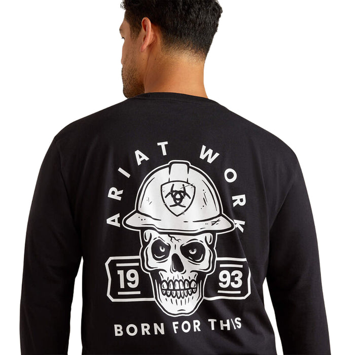 Ariat Men's Rebar Cotton Strong Hardhead T-Shirt Long Sleeve T-Shirts Ariat