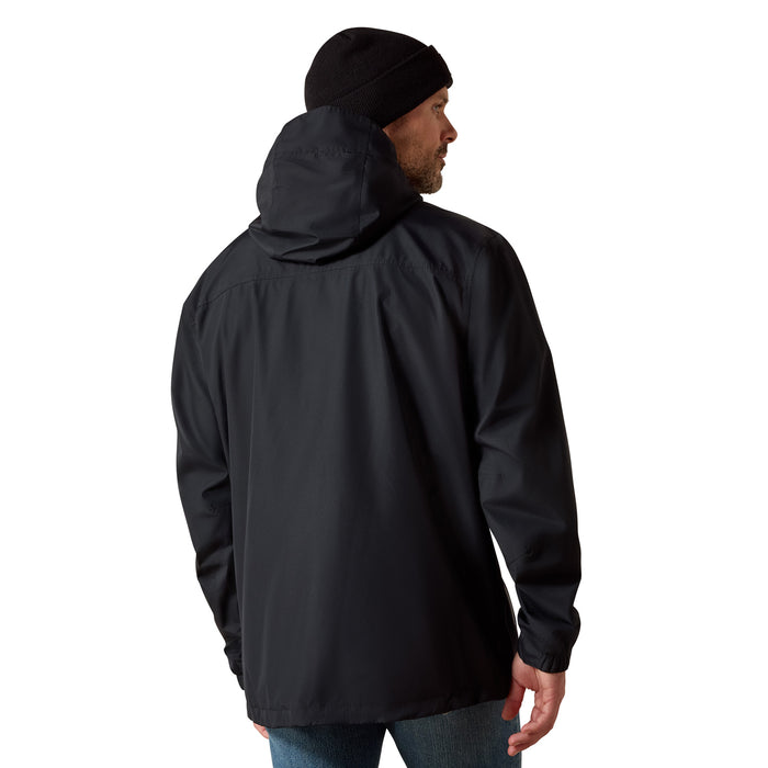 Ariat Men's Rebar Stormshell Logo Waterproof Jacket Jackets & Coats Ariat