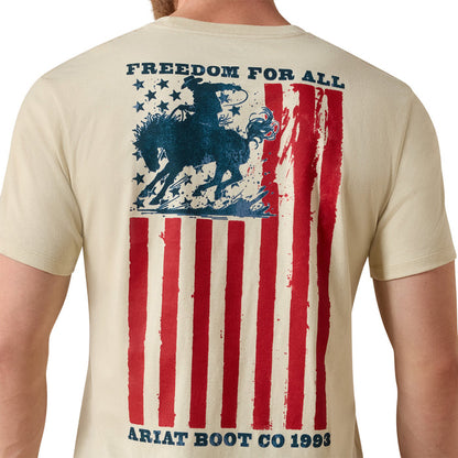 Ariat Men's Split Freedom Painted Classic Fit T-Shirt T-Shirts Ariat