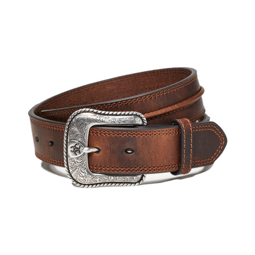 Ariat Men's Taylor Belt Belts & Suspenders Ariat Medium Brown 32