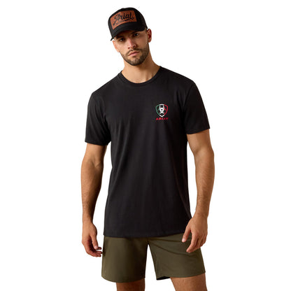 Ariat Men's Tres Herradauras Classic Fit T-Shirt T-Shirts Ariat Black 2XL Reg