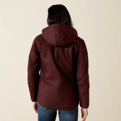 Ariat Women's Rebar DuraCanvas Insulated Jacket Jackets & Coats Ariat