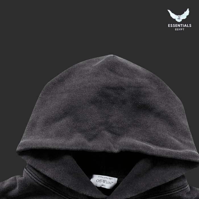 Off - White Arrow Hoodie – Black - ESSENTIALS EGYPT